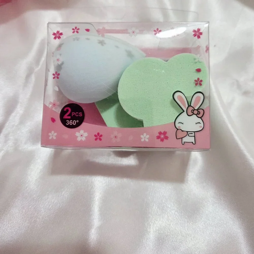 2 Pkg X 4pcs Powder Puff Makeup Sponge